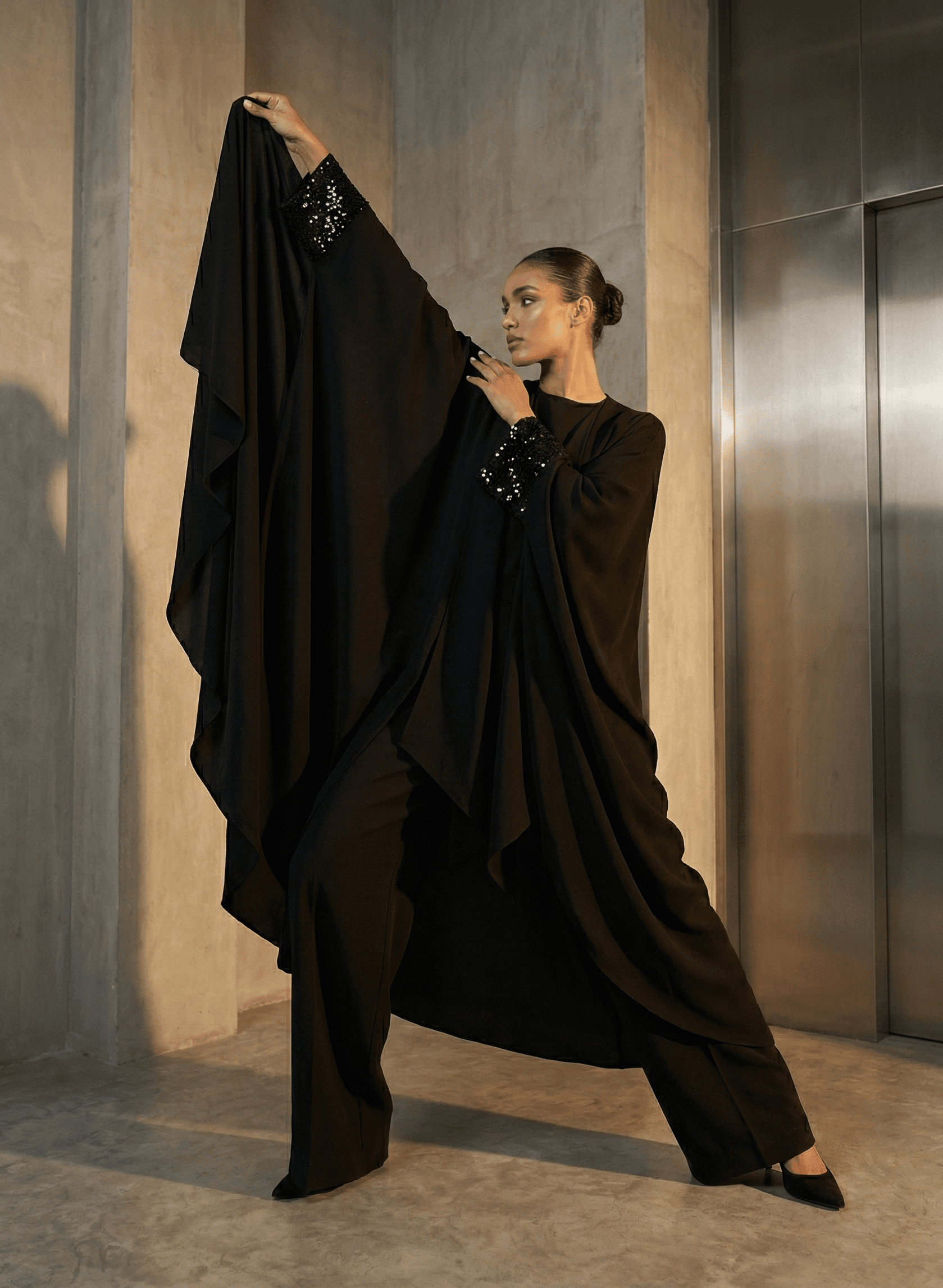 Abaya Ombre Royale