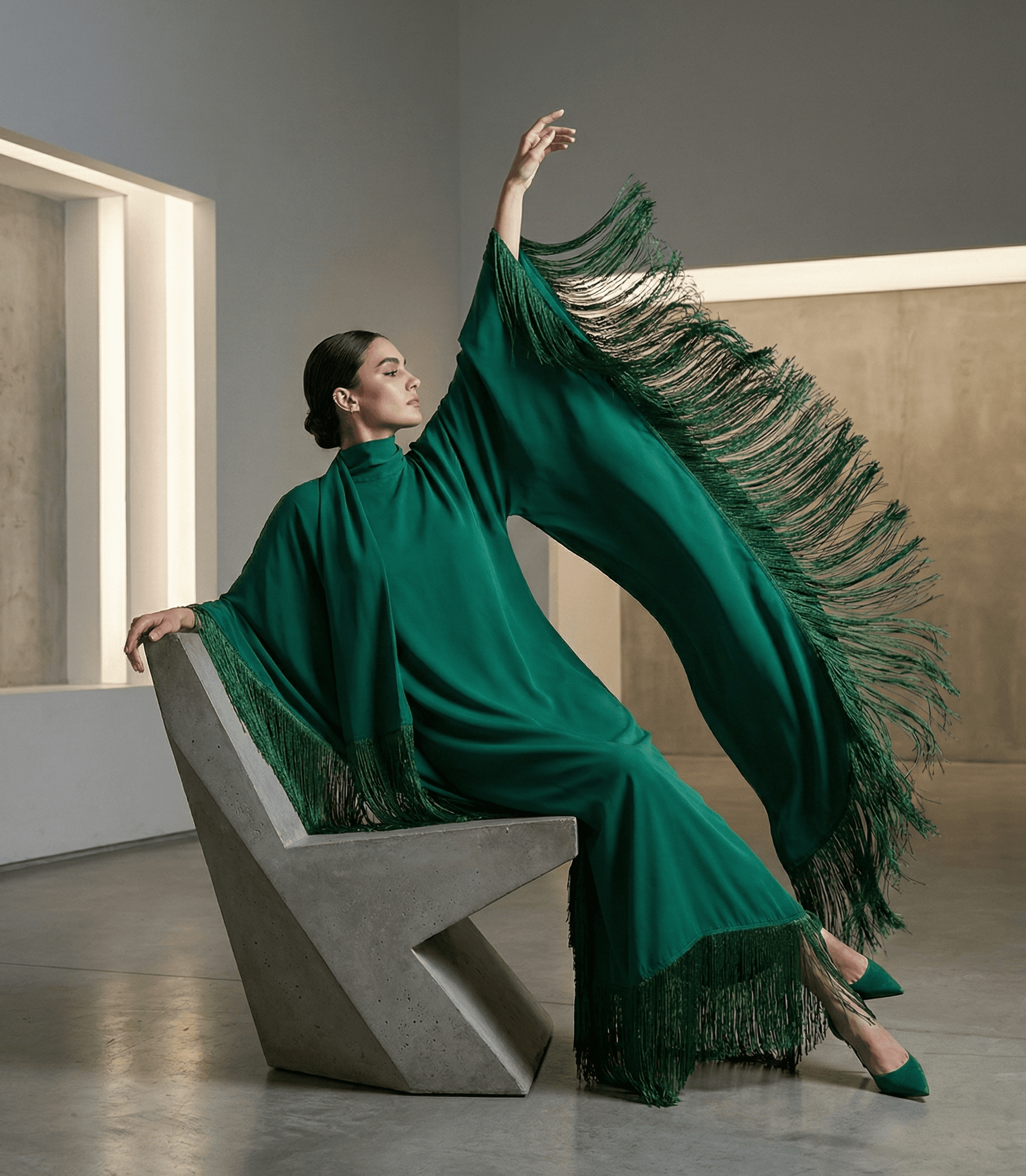 Abaya Palais d'Émeraude