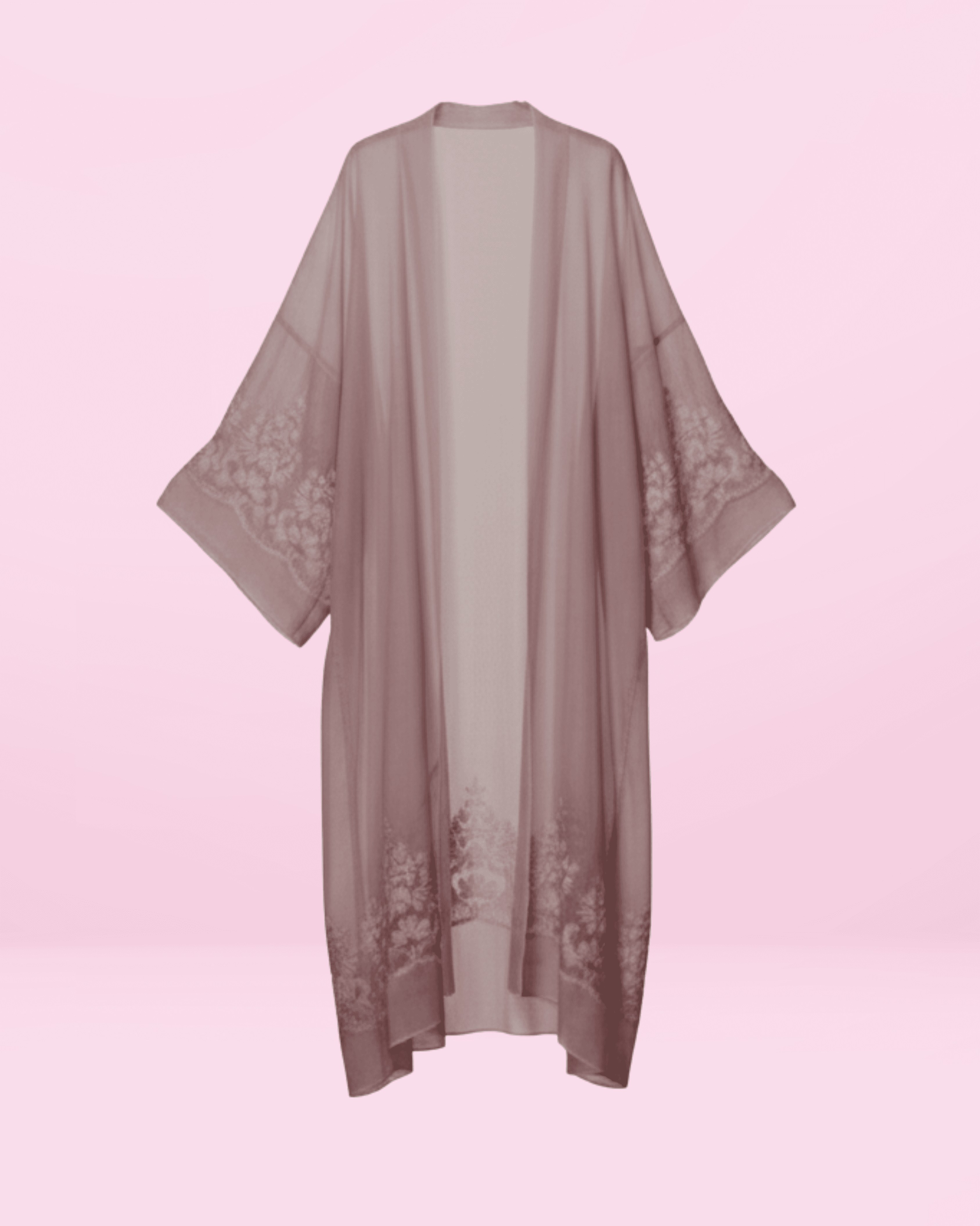 Kimono Sultane Rosée - Vue alternative